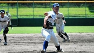 報徳学園に強気の内角攻め　科学技術の左腕・鎰谷、途中降板も笑顔