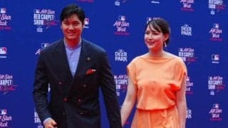 「ほんと可愛すぎる…」真美子夫人の手を握る大谷　華麗な夫妻に朝3時の列島興奮「目を奪われる」