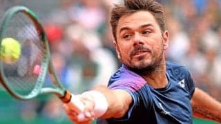 40歳ワウリンカ 母国で初戦敗退