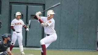 観音寺第一に190センチの超大型遊撃手現れる！今年に入ってから5本のパワーに最速139キロの身体能力発揮【香川】