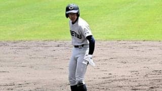 直前の発表で打順変更、奮起の3安打　中越・宮崎選手「下位でも」