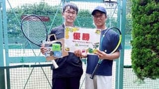  40歳以上限定！男子ダブルス大会開催 