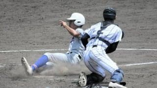 九回2死、狙い澄ました同点劇　東灘が磨いてきた「ダブルスチール」