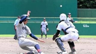 注目の対戦は試合巧者の中越が制す　日本文理は序盤の好機生かせず