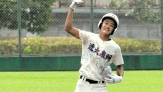 「弱気の虫」追い払う一打、最後に感じた成長　近大泉州・林謙真主将