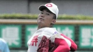 「初戦からガッと」　智弁和歌山のエース、いきなり自己最速に迫る