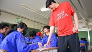 渡邊雄太が未来を考える中学生にエール「成長したからこそ壁にぶつかる」…千葉市で『DREAM HOOP PROJECT』開催