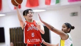 後藤音羽が3P6本炸裂、27得点11リバウンドと躍動…U19女子日本代表がブラジル撃破