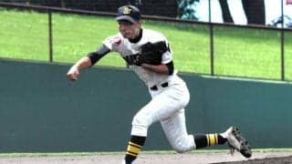 2死満塁からの継続試合　「打ち取ったと思った」相模田名の堀井投手