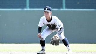 夏の大会は「いつもと違う」緊張感　佐賀学園の1年生・西村綱騎選手