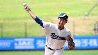 青森屈指の剛腕　青森南・松下和広投手「出し切れた」と涙なし