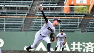 昨夏王者に好投も惜敗　岡山理大付の尾沢投手「やっぱり悔しいです」
