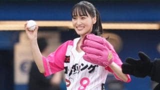 「かわいすぎて言葉を失う」神宮に降臨した勝利の女神　ポニテふわり→まさかの結果も「好き」