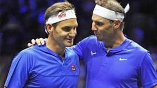 フェデラー、ナダル施設を訪問