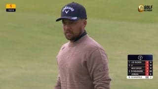 【動画】昨年覇者のザンダー・シャウフェレは32位　17番では一瞬待ってからのバーディ