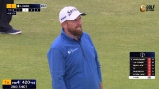 【動画】2019年覇者のシェーン・ラウリーは20位　17番では約7mのフックラインを読み切ってバーディ