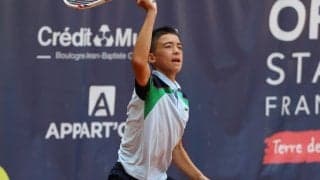 オトリエ龍馬は熱戦の末に敗れ4強入りならず。14歳以下で世界最高峰のクレーコート大会「スタッド・フランセ・オープン」