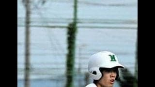 「割り切って」殊勲の三塁打　盛岡三・松林選手、好投手に食らいつく