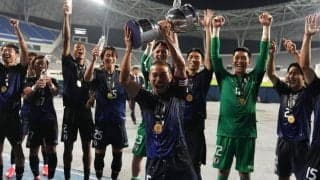 実現した｢町田ゼルビア｣対決、E-1最強｢ホットライン｣で先制、ホーム韓国を｢上回った｣応援、我慢の末の｢歓喜の瞬間｣と森保監督が｢観客に伝えた｣メッセージ！