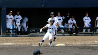 会心の一打、反撃ムード生む　駿台甲府・横井秀宗選手