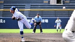 健大高崎・佐藤龍月が1年ぶり公式戦登板　最速147キロで1回零封
