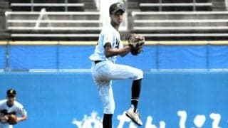 笑顔で挑んだ先発、宇和島東打線を惑わせた　新居浜東の広川直祐投手