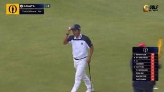 【動画】金谷拓実は44位　8番では約13mのバーディパットを決めるなど「69」を記録