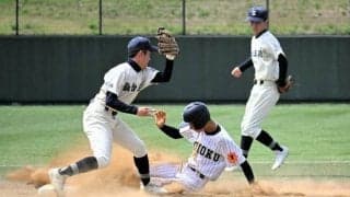 仙台育英、仙台一が8強に名乗り　高校野球宮城大会