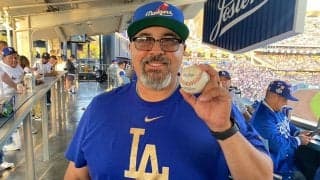 大谷翔平33号キャッチに「YES！」　5時間かけて来場→“幸運”掴み要求「願わくば」