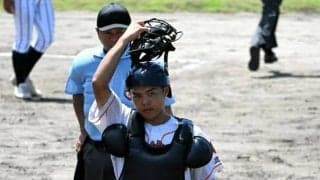 捕手一筋で投手陣を支えた　好機で適時打の鹿児島情報・浅松幸宏選手