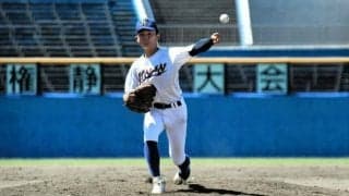 1年前の悔しさをバネに「成長できた」　浜松湖南の佐原翔斗投手