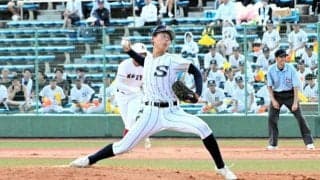広陵相手に「100点満点」　広島新庄・新田投手、兄の涙を見て決意