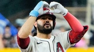 スアレスが2試合連発34号　大谷翔平を突き放す…元巨人右腕を粉砕、熾烈なHR王争い