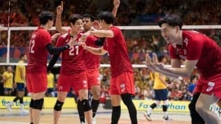 【バレー】男子日本代表、強豪・ブラジルに善戦もストレートで敗れる　VNL