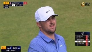 【動画】クリス・ゴッターアップ、前週のスコティッシュオープン優勝の勢いそのままに3位　4番では約15mのバーディパットを沈める