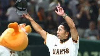 リチャード同点弾に阿部監督驚き　打率1割前半も…冗談が現実に「宝くじが当たったらと」