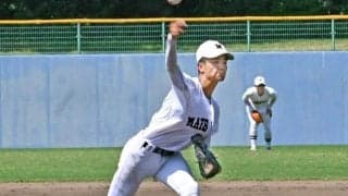 松山東の泉内佐工蔵投手が冷静な投球で完投　宇和島東「逆の展開も」