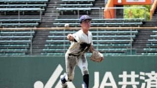 エースを助ける　玉島商・宝蔵捷真投手が貫いた強気のピッチング