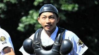 想像超えた強豪の猛打、一矢報いる集大成の二盗阻止　奈良・松本捕手