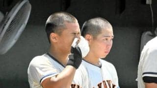 何度はね返されても　智弁和歌山に挑む和歌山工・山田投手と梶原捕手