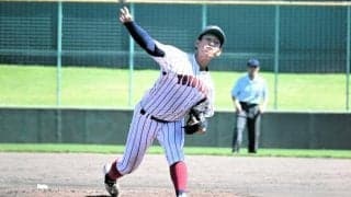 ダブルエースで切磋琢磨　成長の球速151km　豊川・中西浩平投手