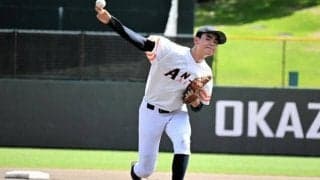 安城、初のベスト8逃す　３試合完投の中道投手「連投で疲れが出た」