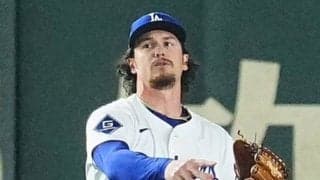 ドジャースに生まれた“奇跡の30cm”　歓喜と悲鳴…期待打率.950、27歳が見せた神守備