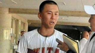 松山北は乱打戦で敗れる　大上輝士主将は2点適時打「最高の手応え」