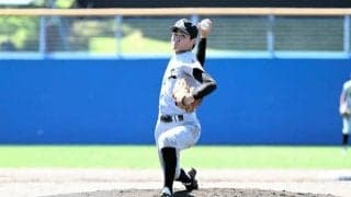 無死満塁のピンチで直球勝負　高知東工・西村投手「ギアを入れた」