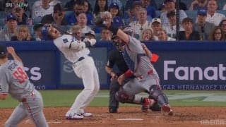 「アーーイ！」絶叫から大谷翔平がお目目パチクリ！『あっぶね～』のリアクションがかわいい「驚き谷」「顔よｗ」