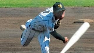 「夏は自分が」春はスコアラー、戻ったエース　箕面学園・野上投手