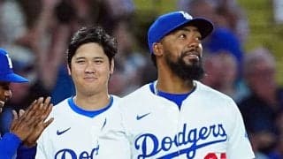 復活したド軍らしい光景…　大谷翔平と“相棒”がファンに届けた瞬間「見てるだけで幸せ」