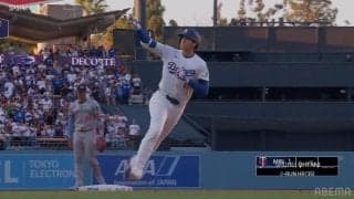 芸術点も満点！？大谷翔平が見せたバットフリップが美しい…逆転弾からの確信歩きからの様式美でも魅了「カッコよすぎ」