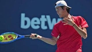  坂本怜 逆転負けで初戦敗退 